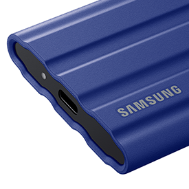 Bild Samsung T7 shield SSD-Outdoor-Festplatte Gummihülle